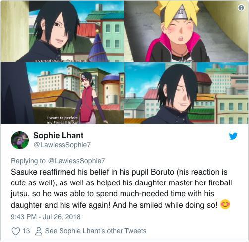 Fan Naruto mừng hết cỡ vì thấy Sasuke hạnh phúc hơn bao giờ hết trong hậu truyện Boruto - Ảnh 5.