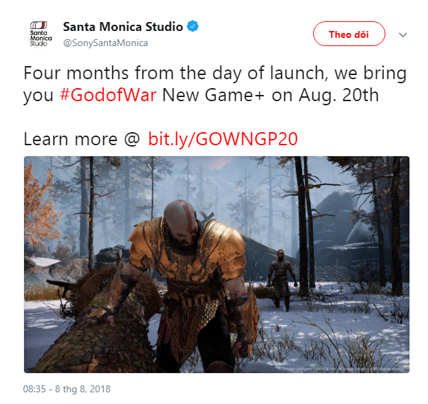 God of War cập nhật phần chơi mới, hứa hẹn tiếp tục là siêu phẩm của mùa hè 2018 - Ảnh 1.