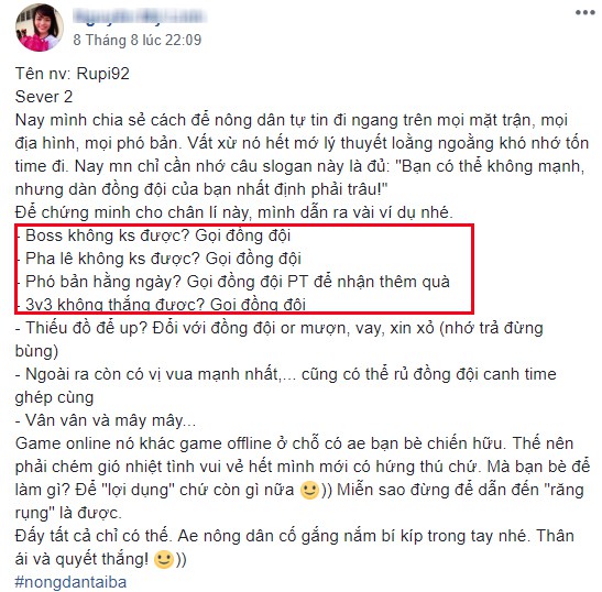 Quặn bụng với những bí kíp cày chay “lầy lội” của cộng đồng Liên Minh Bóng Tối, anh em đừng dại mà làm theo! - Ảnh 9.