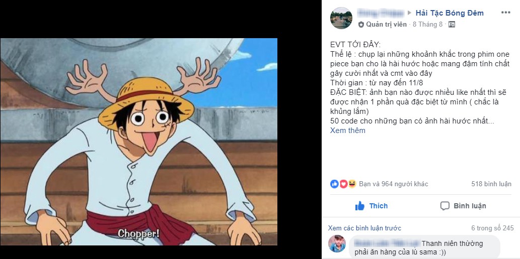 One Piece hài hước: Hãy xem những hình ảnh One Piece hài hước cùng chúng tôi, bạn sẽ không nhịn được cười vì những tình huống dở khóc dở cười của nhóm Luffy và các thành viên của băng hải tặc Mũ Rơm.