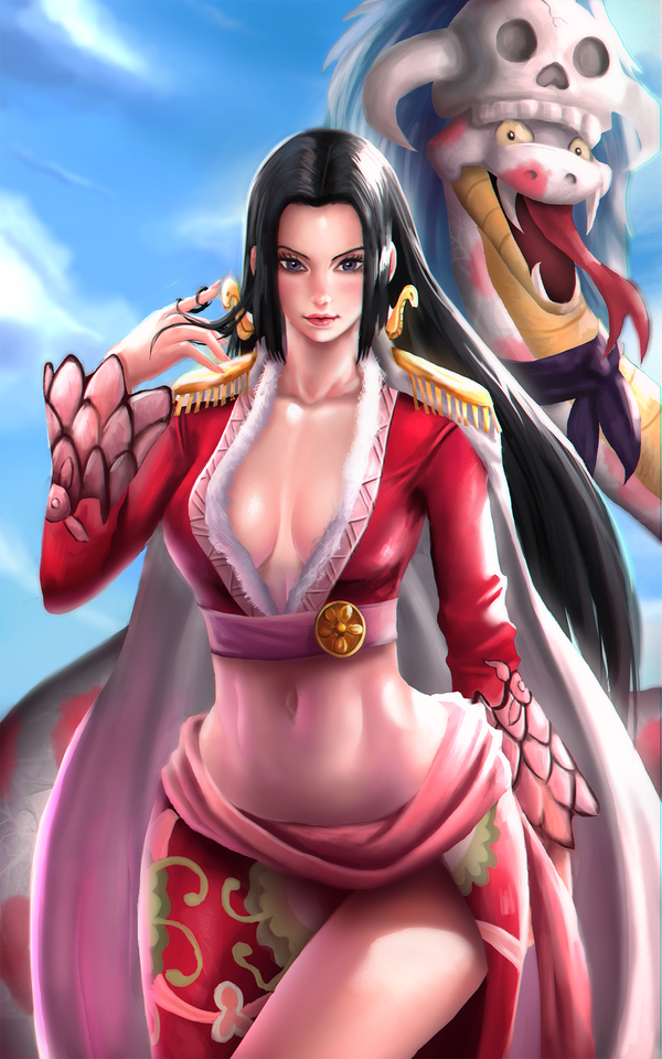 One Piece: Đều sở hữu Haki bá vương, Yamato hay Boa Hancock sẽ là người phụ  nữ mạnh nhất trong tương lai?