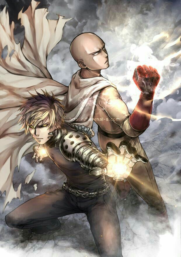 Bộ fanart cực chất khoe trọn sức mạnh của thánh Phồng Saitama trong One Punch Man - Ảnh 1.