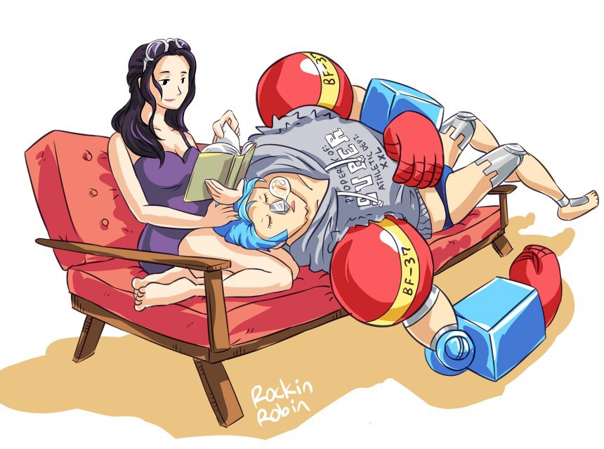 Những khoảnh khắc ngọt ngào của cặp đôi Robin và Franky trong One Piece khi...