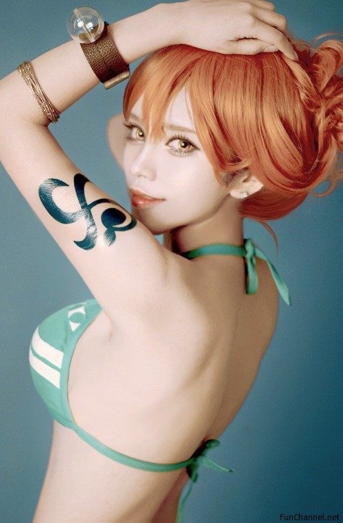 Bỏng mắt với những hình ảnh cosplay miêu tặc Nami trong One Piece khiến các fan đứng ngồi không yên - Ảnh 4. Bỏng mắt với những hình ảnh cosplay miêu tặc Nami trong One Piece khiến các fan đứng ngồi không yên - Ảnh 4.