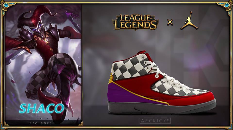 Chiêm ngưỡng bộ sưu tập giày kết hợp giữa Jordan và LMHT của anh chàng ...