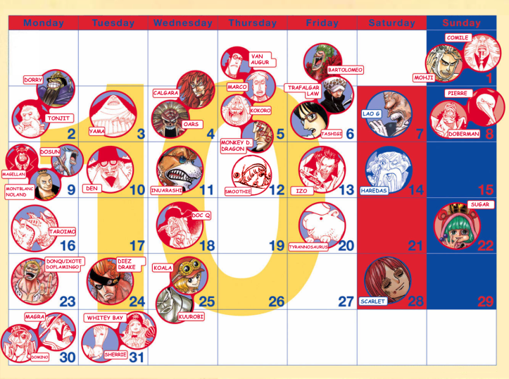 Tất tần tật ngày sinh của các nhân vật trong One Piece được sắp xếp theo tên từ A đến Z - Ảnh 26. Tất tần tật ngày sinh của các nhân vật trong One Piece được sắp xếp theo tên từ A đến Z - Ảnh 26.