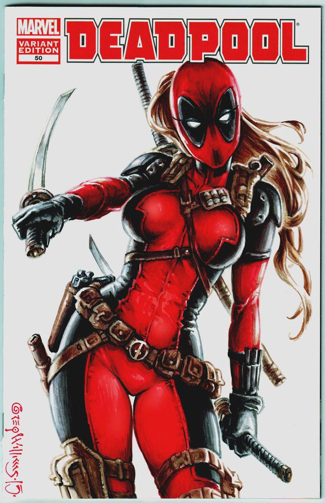 Lác mắt với phiên bản nữ của Deadpool, cũng sexy gợi cảm đâu kém nữ anh hùng nào - Ảnh 10.