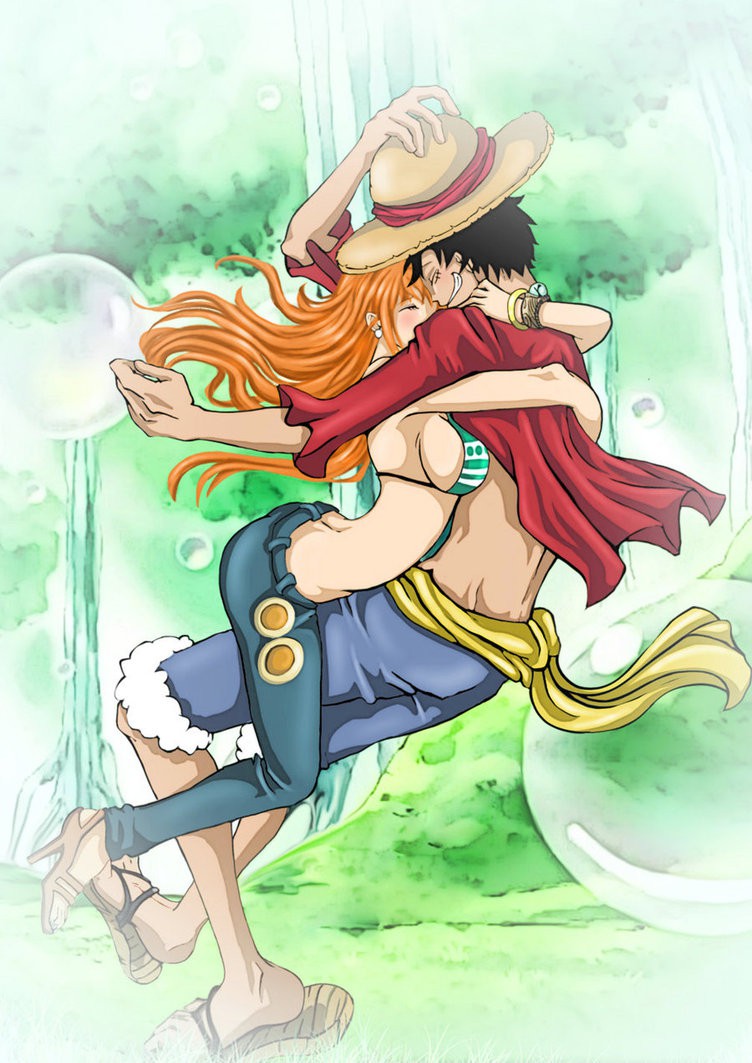 Không thể bỏ lỡ bức ảnh Luffy hôn Nami với lý do đặc biệt đến từ Oda - cha đẻ của One Piece và hàng triệu fan trên khắp thế giới. Đừng ngần ngại để khám phá tình yêu đầy dại khờ và thuần khiết của cặp đôi này. Hãy truy cập Fanpop để đi sâu vào thế giới đầy màu sắc của One Piece.