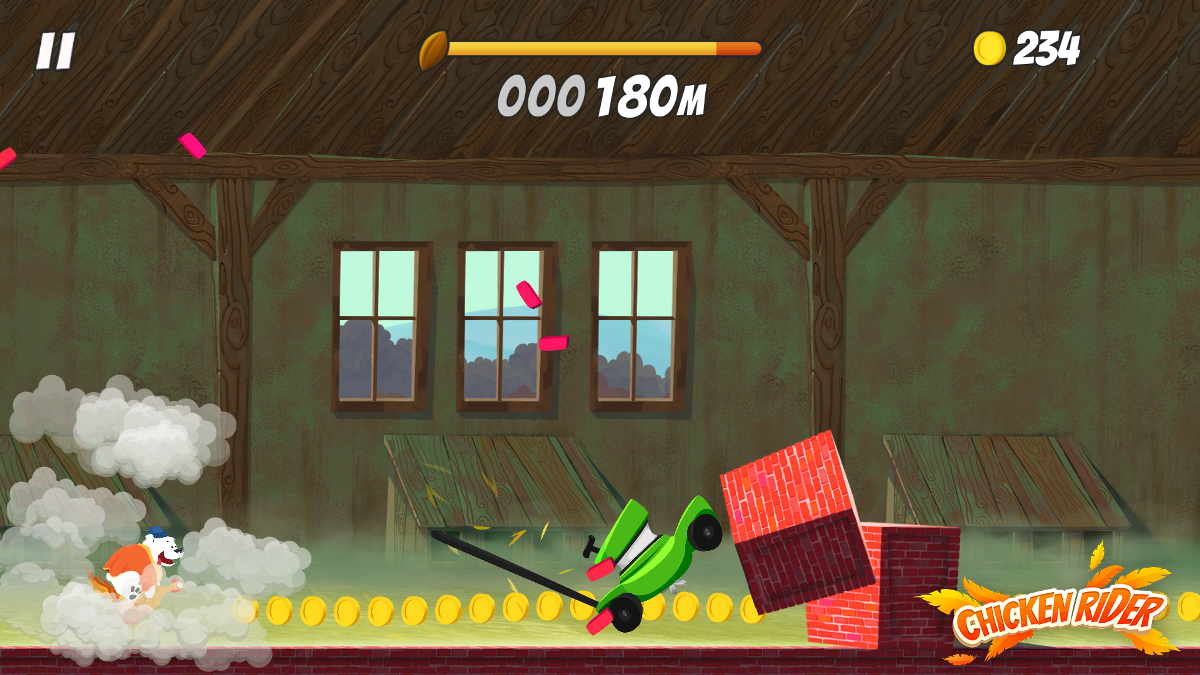 Game Time Inc. Spring Rider Chicken Điểm qua 12 game mobile mới ra mắt trong tuần qua (P1)