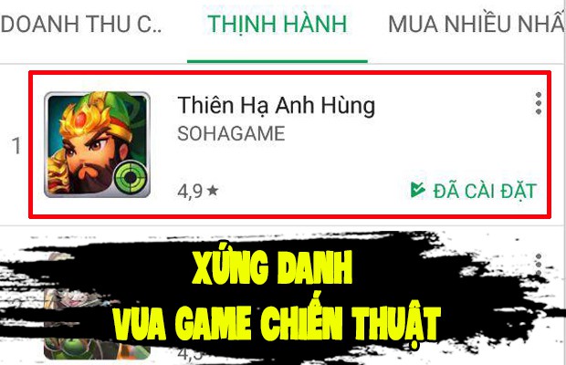 Xứng danh Vua game chiến thuật: Thiên Hạ Anh Hùng đạt Top 1 CH Play sau chưa đầy 24h - Ảnh 7.