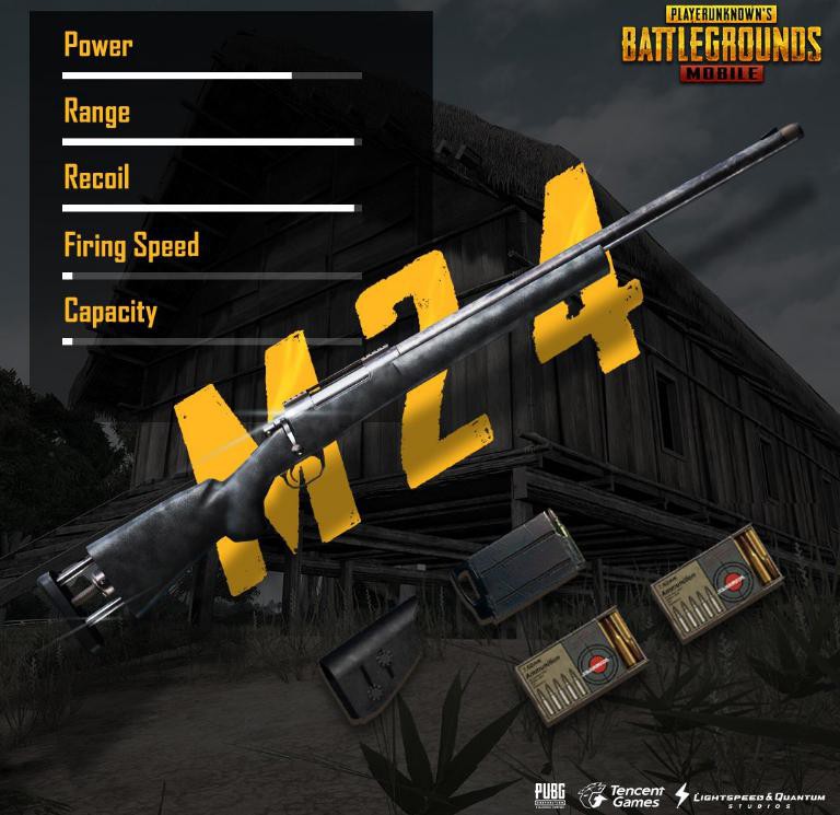 PUBG Mobile: Thông tin cần biết về M24, khẩu sniper mới ra khỏi thính - Ảnh 3. PUBG Mobile: Thông tin cần biết về M24, khẩu sniper mới ra khỏi thính - Ảnh 3.