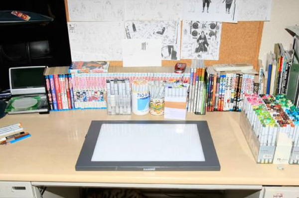 Ghé thăm nơi làm việc của các mangaka nổi tiếng, trông chỗ của tác giả One Piece mà cạn lời - Ảnh 11.