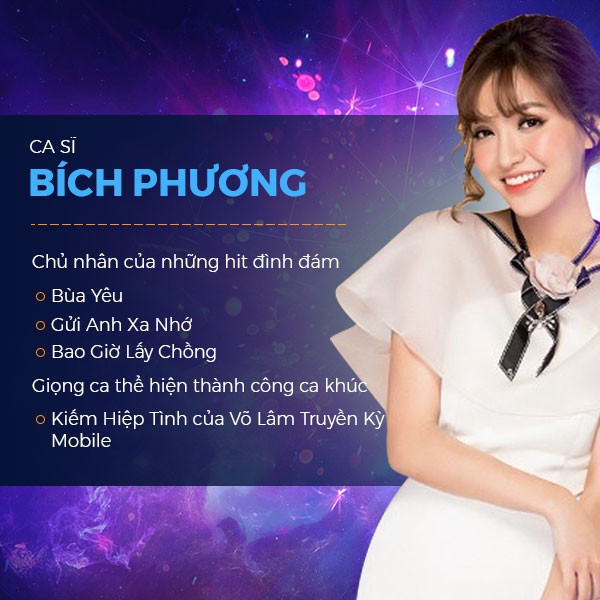 Bích Phương là nữ giám khảo chính của Miss Võ Lâm Truyền Kỳ Mobile - Ảnh 2.