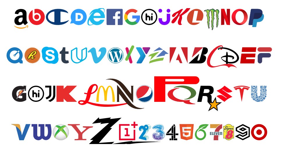 Font Chữ Này Lấy Cảm Hứng Từ Logo Của Những Tập Đoàn Nổi Tiếng