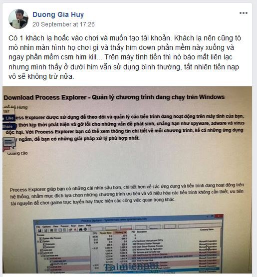 Chiêu tắt tính tiền để chơi quỵt tại quán net tuy cũ nhưng vẫn rất hiệu quả! - Ảnh 1.