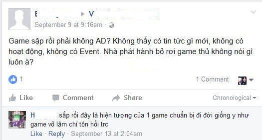 Ấm lòng khi người chơi đồng loạt cảm ơn - xin lỗi NPH Việt, hóa ra game thủ cũng chỉ cần những điều giản đơn đến thế - Ảnh 2.