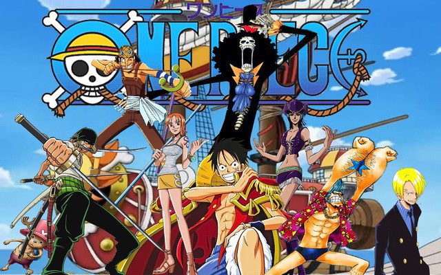 Tranh tô màu One Piece đẹp