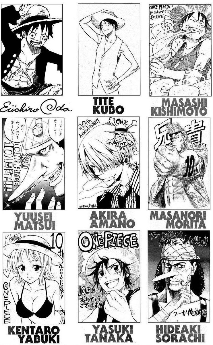 Tác giả truyện tranh Eiichiro Oda đã tạo ra một thế giới đầy màu sắc và bất ngờ trong One Piece. Hãy tham gia khám phá cùng ông ta qua những trang giấy được vẽ nên những nhân vật đầy sức sống và tính cách độc đáo trong truyện.