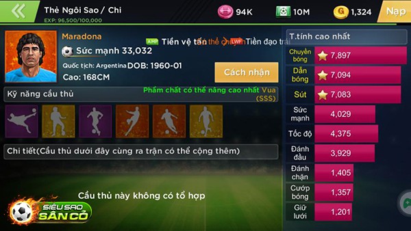 Bộ 3 cầu thủ Việt Nam bất ngờ xuất hiện trong Siêu Sao Sân Cỏ với loạt chỉ số trong mơ, sánh ngang với các huyền thoại - Ảnh 4.