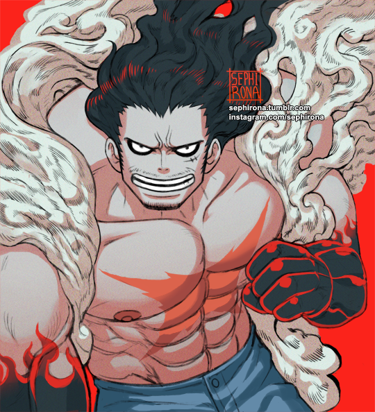 One Piece: Thời gian không tha một ai dù có là Vua Hải Tặc, loạt fanart Luffy phiên bản bô lão sẽ chứng minh điều này - Ảnh 9.