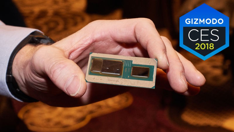 [CES 2018] Intel công bố chip dòng G, quả ngọt của dự án hợp tác với AMD, ra mắt máy tính NUC mới - Ảnh 2.