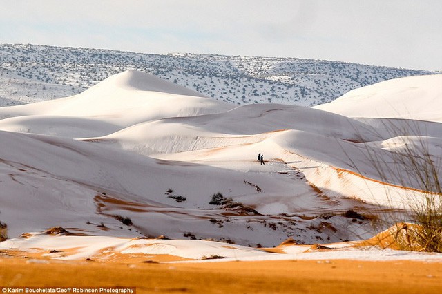 Thế giới lạnh siêu mạnh đến mức sa mạc Sahara nóng bỏng cũng bị tuyết phủ tới 40 cm - Ảnh 3.