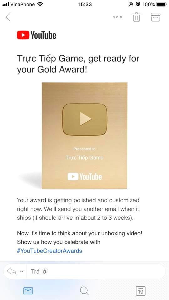 Ghép ảnh tên của bạn vào nút bạc và nút vàng youtube