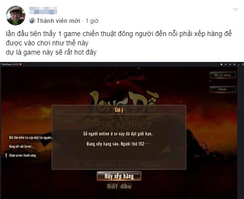 Long Đồ Bá Nghiệp là game chiến thuật SLG đầu tiên tại Việt Nam mà người chơi phải xếp hàng để được vào server, đông ngoài sức tưởng tượng - Ảnh 4.