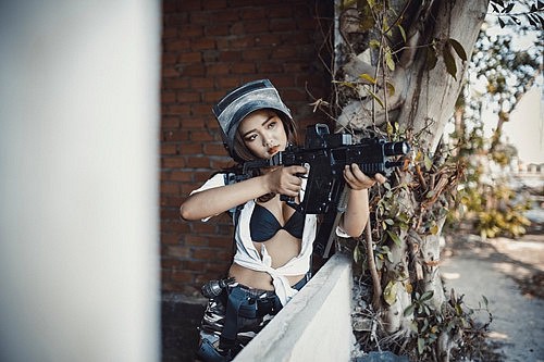 Nóng mắt với bộ ảnh cosplay PUBG như chưa bao giờ được hở của nữ sinh viên gợi cảm - Ảnh 8.