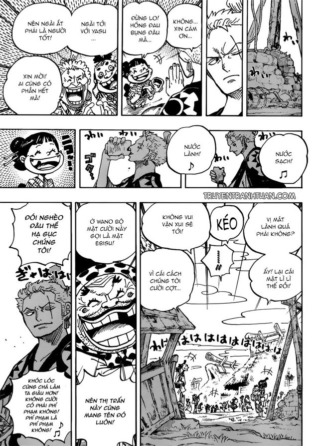 One Piece: Bạn có biết, ngôi làng Thánh Lạc Zoro vừa đặt chân đến được lấy cảm ứng từ vị Phúc Thần Ebisu của Nhật Bản - Ảnh 3.