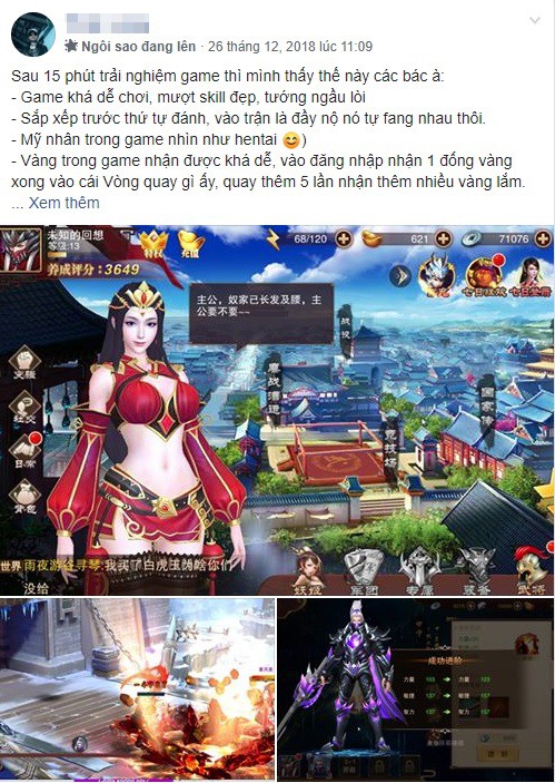 Chơi thử Loạn Thế Hồng Nhan bản quốc tế: “Mỹ nhân nhìn như hentai, game dễ chơi, cày vàng thoải mái” - Ảnh 14.