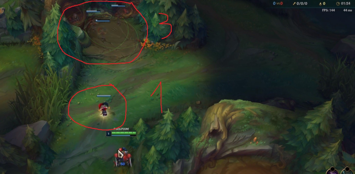 LMHT: Mẹo đi rừng up Level nhanh hơn cả Levi - Shaco dọn 3 bãi quái rừng, up level 3 trong vòng 40 giây - Ảnh 3. LMHT: Mẹo đi rừng up Level nhanh hơn cả Levi - Shaco dọn 3 bãi quái rừng, up level 3 trong vòng 40 giây - Ảnh 3.