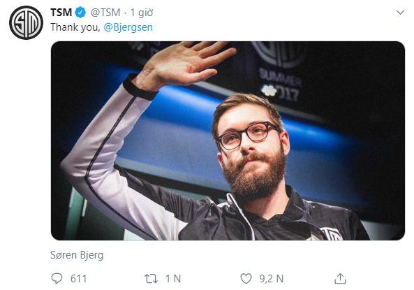 LMHT: Bjergsen ký tiếp hợp đồng, thậm chí trở thành đồng chủ tịch sở hữu Team SoloMid - Ảnh 1. LMHT: Bjergsen ký tiếp hợp đồng, thậm chí trở thành đồng chủ tịch sở hữu Team SoloMid - Ảnh 1.