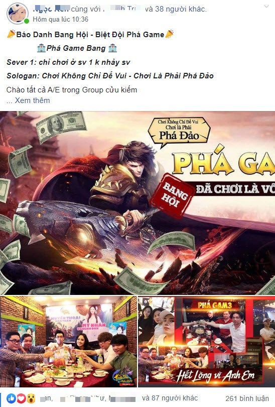 Cưỡng không lại sức nóng của Cửu Kiếm 3D, đại gia làng game Việt đồng loạt báo danh, tự ước tính tổng nạp ngày đầu... 1 tỷ - Ảnh 7.