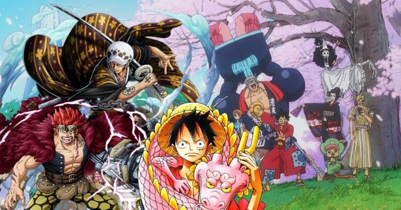 Hãy chiêm ngưỡng hình ảnh đầy uy lực của Luffy trong bối cảnh đầy màu sắc và huyền bí của Wano. Với những chiến binh Samurai đẹp trai và dũng cảm, các fan của One Piece sẽ không thể bỏ qua bức ảnh này!