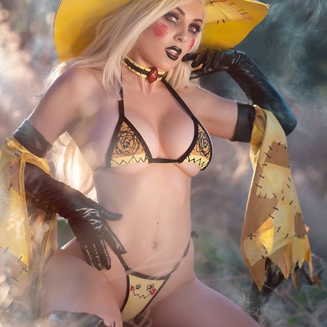 Pokemon Mimikyu bước ra ngoài đời thật siêu nóng bỏng và sexy qua loạt ảnh cosplay - Ảnh 4.