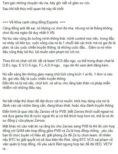 LMHT: Tinikun bị tố chửi tuyển thủ nhiều hơn ăn cơm, dàn xếp viết status của Yoshino để né búa rìu dư luận - Ảnh 5.