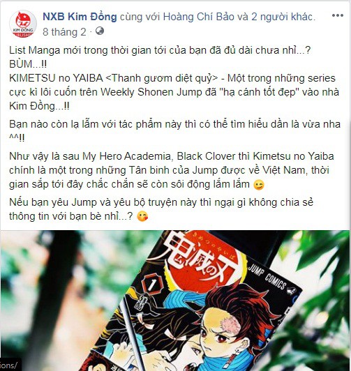 NXB Kim Đồng đưa quan điểm về việc dịch lậu thu tiền, kêu gọi fan hâm mộ nâng cao ý thức và mua manga có bản quyền - Ảnh 2.