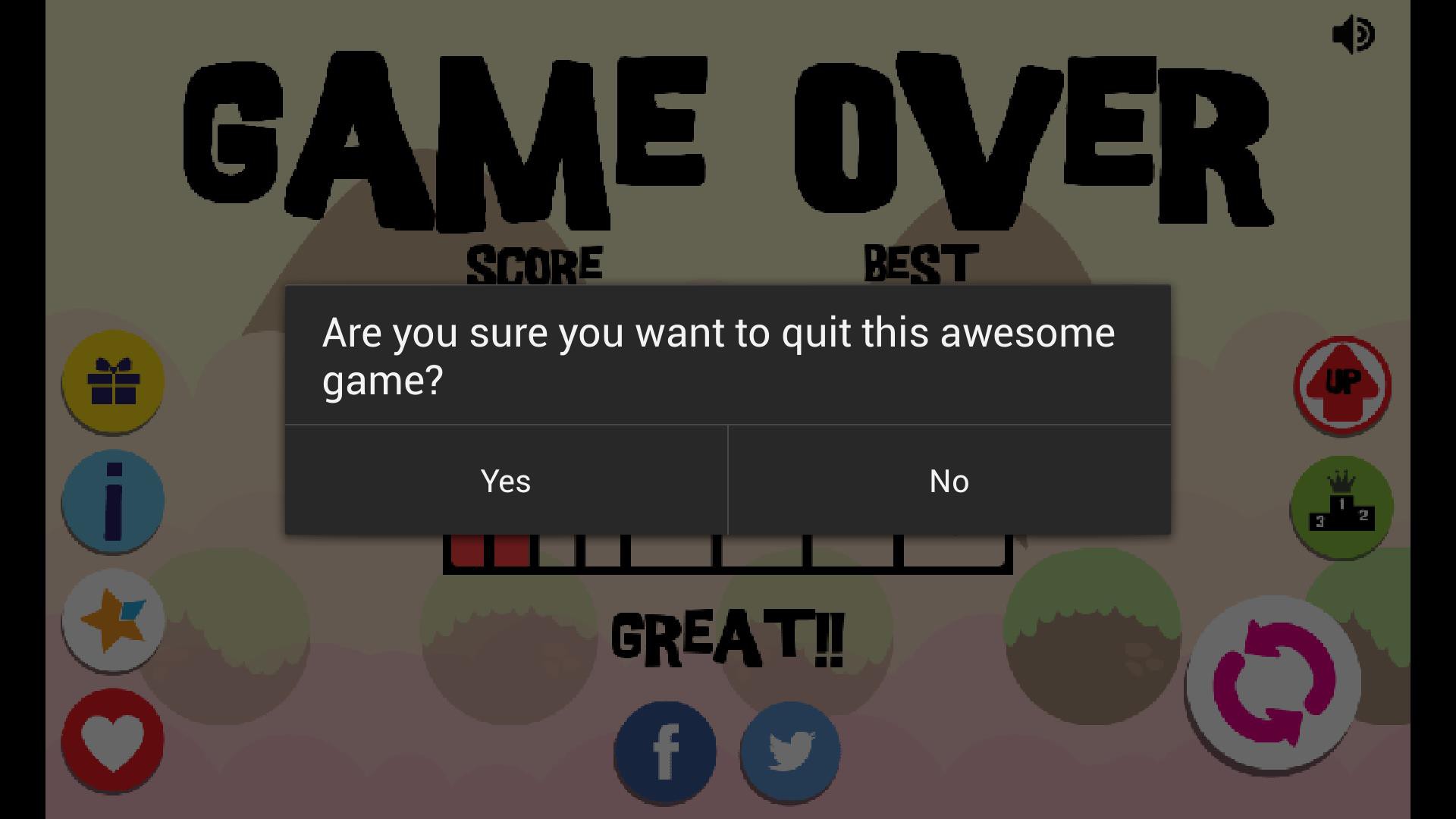 Game popup menu. Are you sure you want to quit the game. Quit game. Quit game перевод. Quit the game Yes no \.