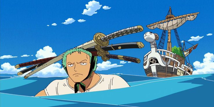 Hãy xem hình ảnh Zoro chơi với khả năng bơi vượt trội trong bộ truyện One Piece. Cùng trải nghiệm những tình huống kịch tính và đầy thú vị khi nhân vật phải vượt qua rào cản khó khăn để bảo vệ mục tiêu của mình.