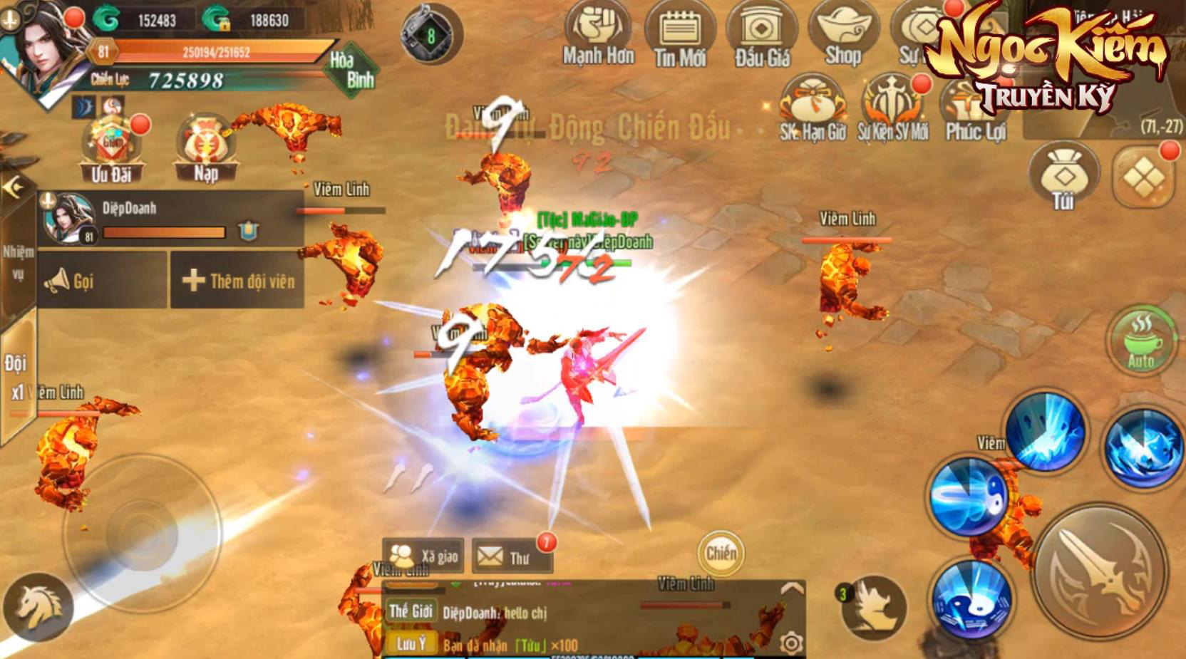 Mục kích diệt Boss đốt lửa trại, uống rượu X2 EXP đậm chất võ lâm trong Ngọc Kiếm Truyền Kỳ - Ảnh 3. Mục kích diệt Boss đốt lửa trại, uống rượu X2 EXP đậm chất võ lâm trong Ngọc Kiếm Truyền Kỳ - Ảnh 3.