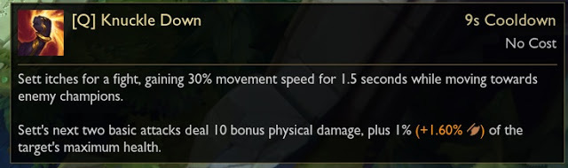 LMHT: Chi tiết bộ kỹ năng của Sett - Sát thương lớn, khống chế mạnh lại còn chấp cả sát thương trụ - Ảnh 3.