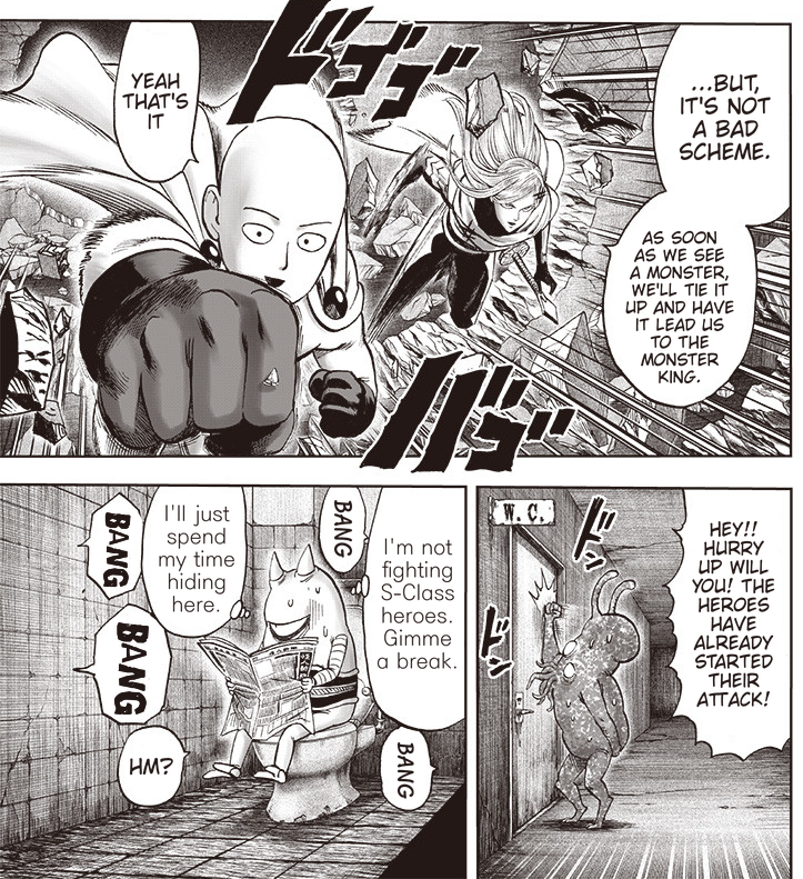 Tác Giả One Punch Man Bất Ngờ Chỉnh Sửa Chương 122, Hóa Ra Saitama Lạc  Đường Nhưng... Có Mục Đích