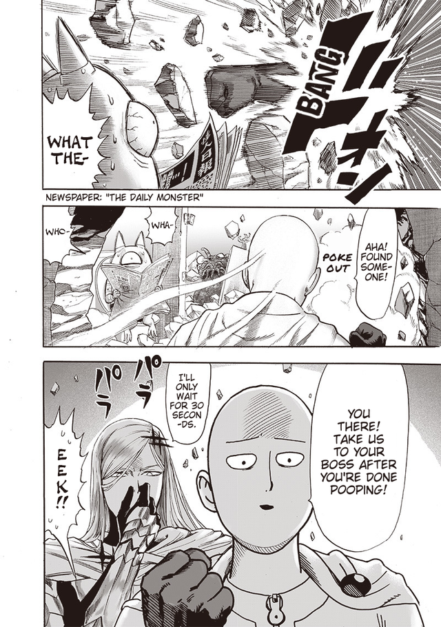 Tác giả One Punch Man bất ngờ chỉnh sửa chương 122, hóa ra Saitama lạc đường nhưng... có mục đích - Ảnh 4.