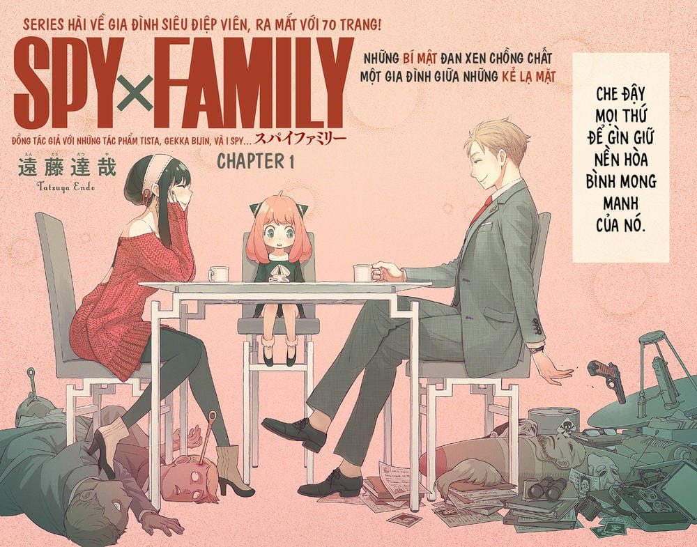 Spy X Family Chap 85 Spy x Family: Bộ manga siêu hài về một gia đình bất thường của chàng
