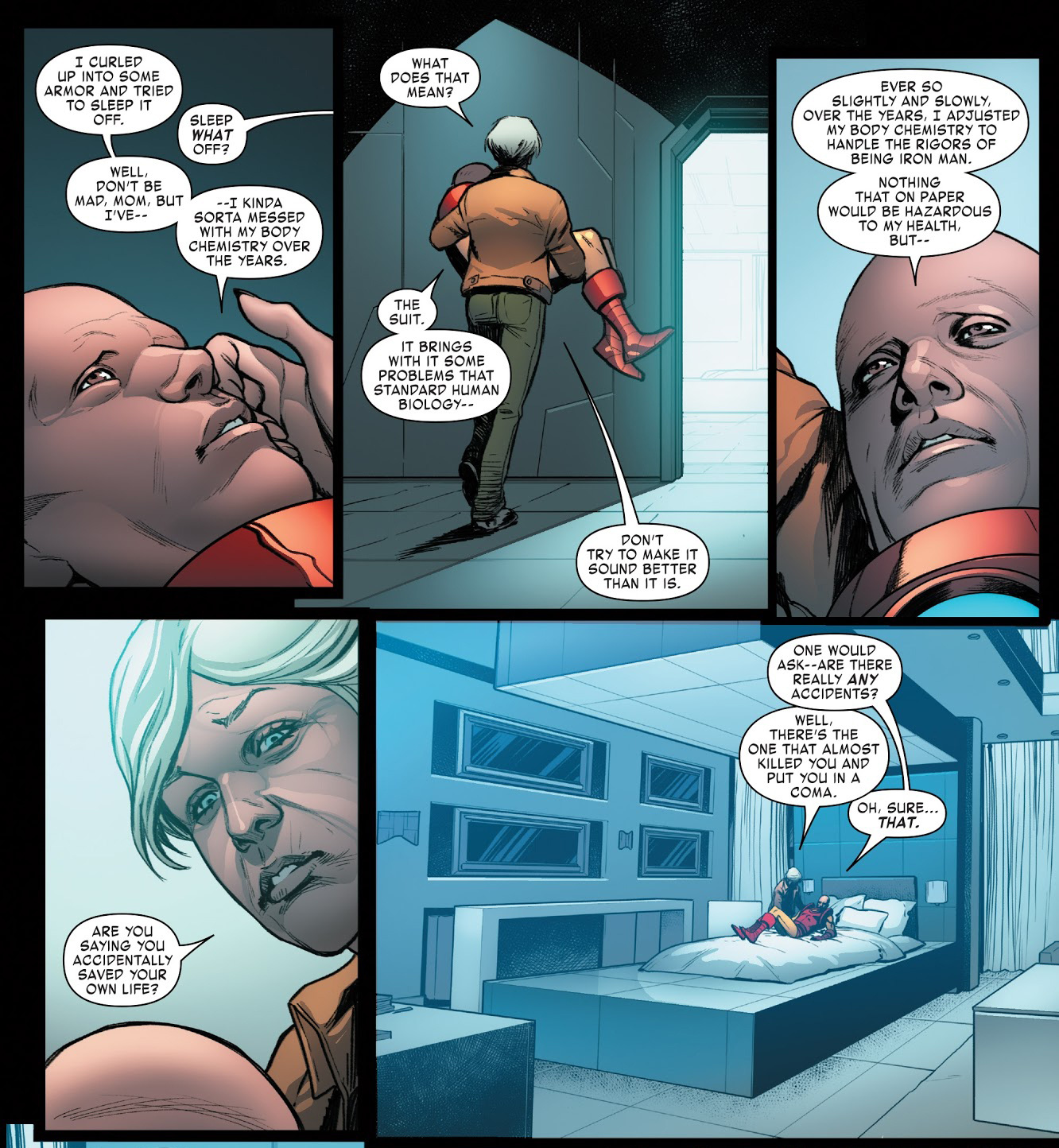 Tin sốc: Tony Stark thật có thể đã chết, Tony Stark bây giờ chỉ là hàng giả do công ty khác cài vào? - Ảnh 2. Tin sốc: Tony Stark thật có thể đã chết, Tony Stark bây giờ chỉ là hàng giả do công ty khác cài vào? - Ảnh 2.