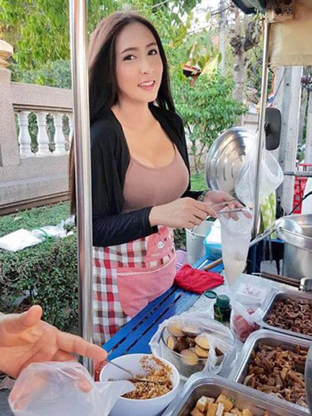 Thuê hot girl bán quán vỉa hè - trào lưu giúp cho các hàng ăn vặt luôn đông khách - Ảnh 11.