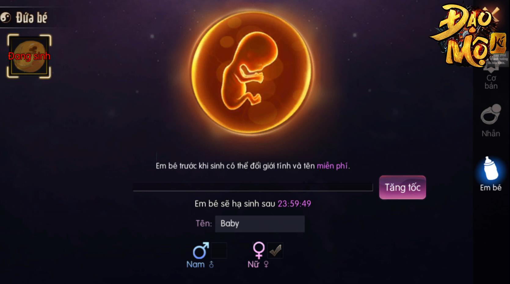 Game nhập vai thế giới mở có khác, đám cưới có luôn bạn trai, bạn gái cũ đến phá, sinh con bỏ thêm tiền là… được đẻ sớm - Ảnh 5.