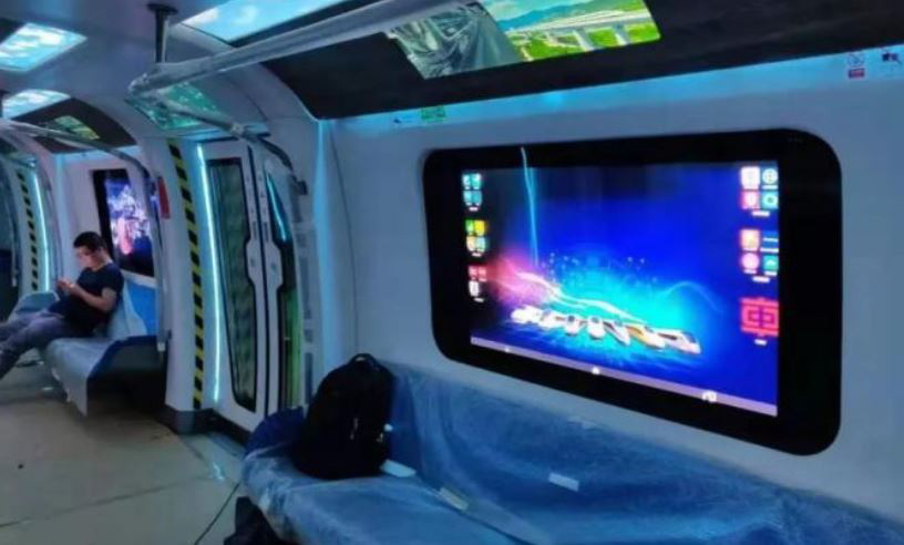 Tàu điện ngầm mới của Trung Quốc có cửa sổ cảm ứng như iPad cỡ lớn, tốc độ 140km/h, nguyên liệu sợi carbon nhưng dân tình có vẻ không háo hức cho lắm - Ảnh 2.