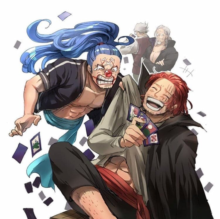 One Piece Buggy And Shanks
